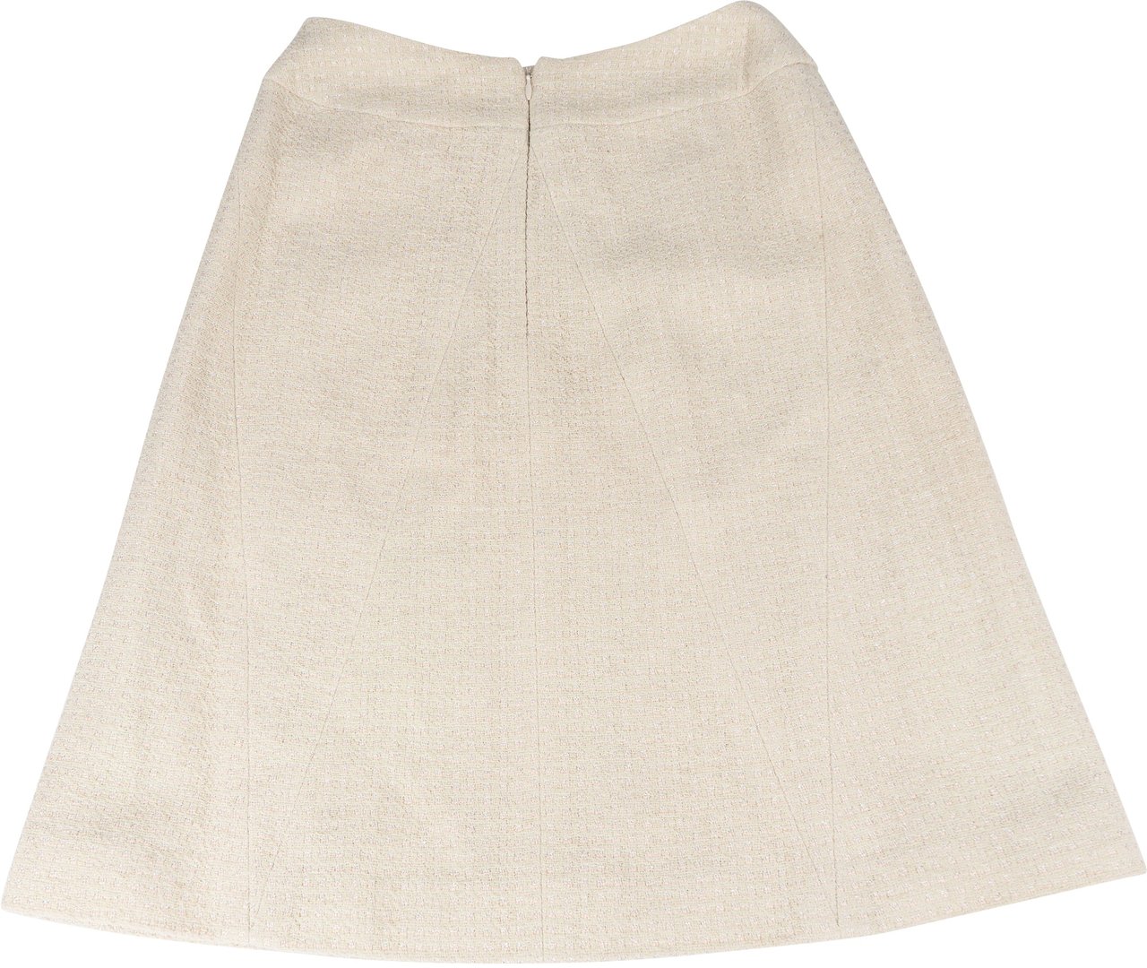 Chanel Chanel Glitter Tweed Skirt (DE34 / FR36) Groen