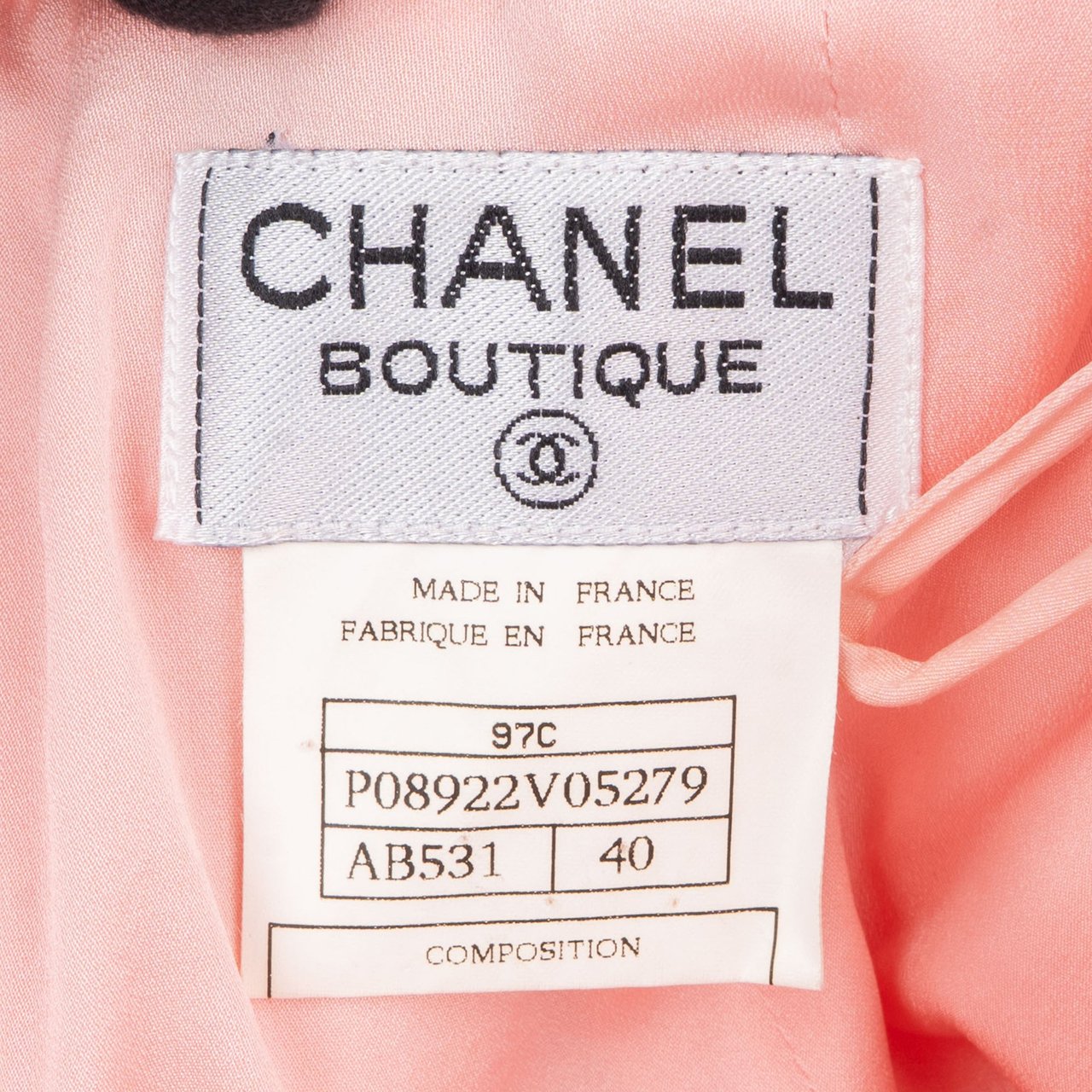 Chanel Chanel Pink Tweed Skirt (DE38 / FR40) Rood