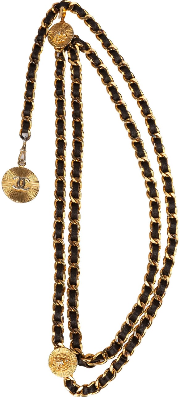 Chanel Chanel Lambskin Golden Belly Chain Divers