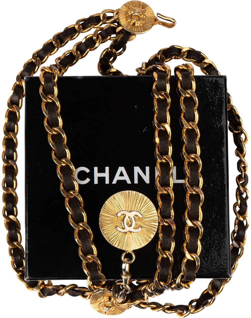 Chanel Chanel Lambskin Golden Belly Chain Divers