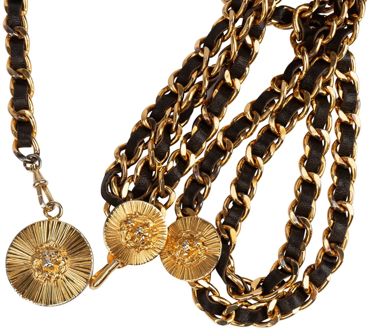 Chanel Chanel Lambskin Golden Belly Chain Divers