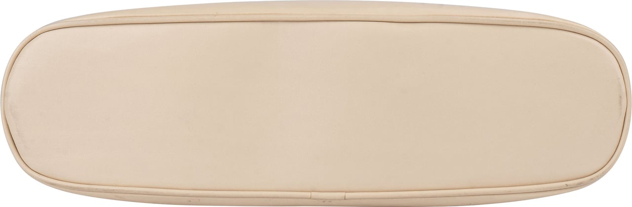 Chanel Chanel White Leather CC Shoulder Bag Wit