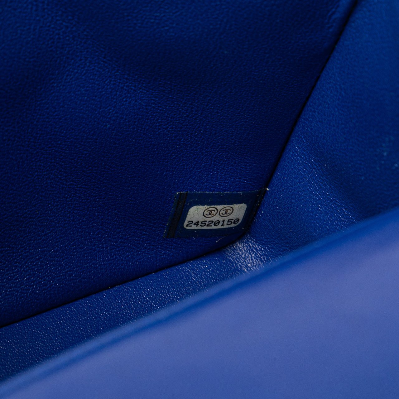 Chanel Mini Rectangular Classic Lambskin Single Flap Blauw