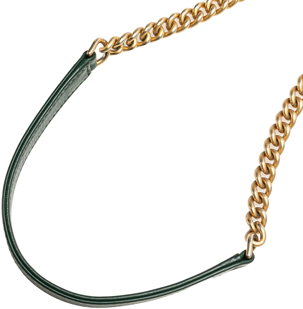 Chanel Stitched Calfskin and Grosgrain Button Up Double Zip Camera Bag Groen