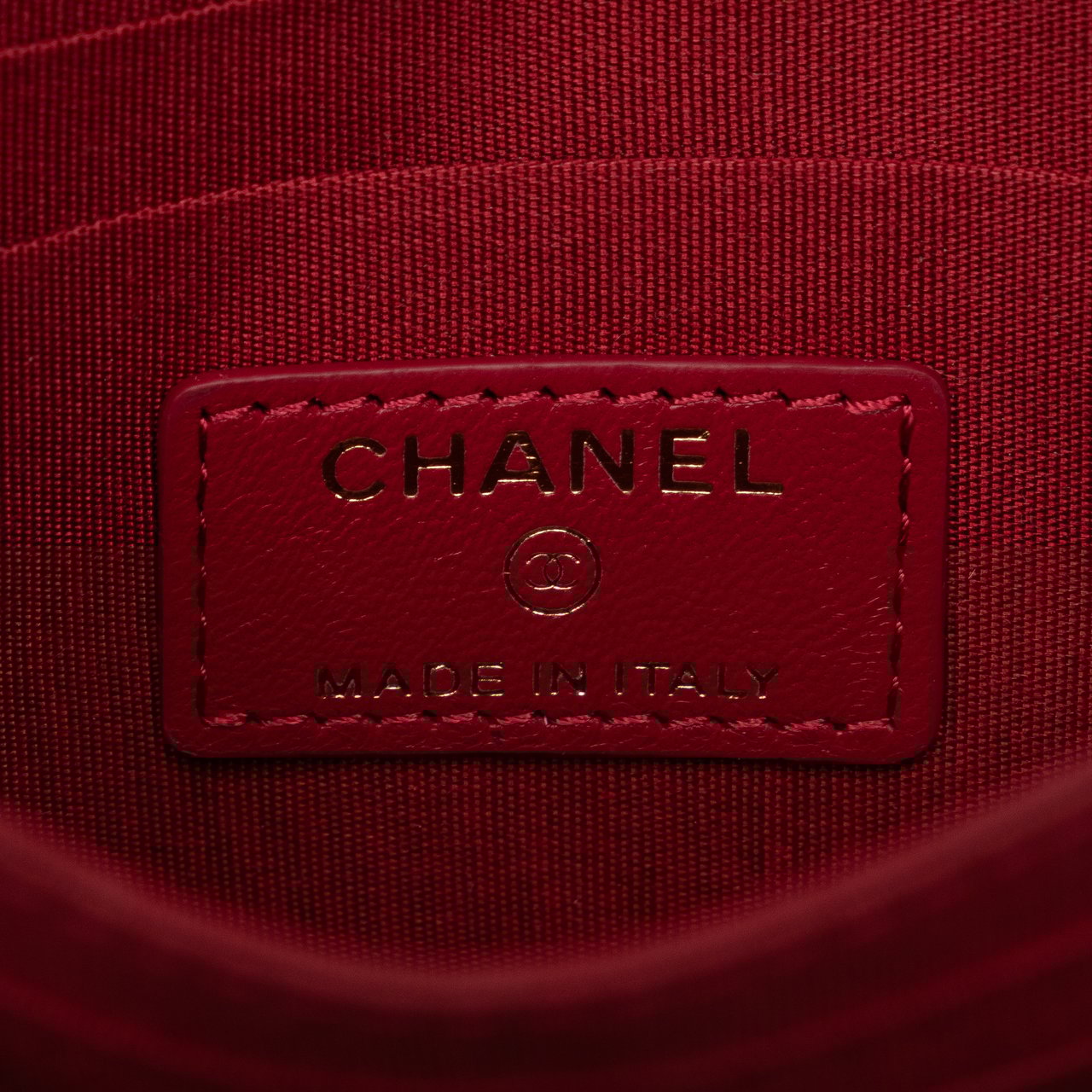 Chanel Lambskin Romance Wallet On Chain Zwart