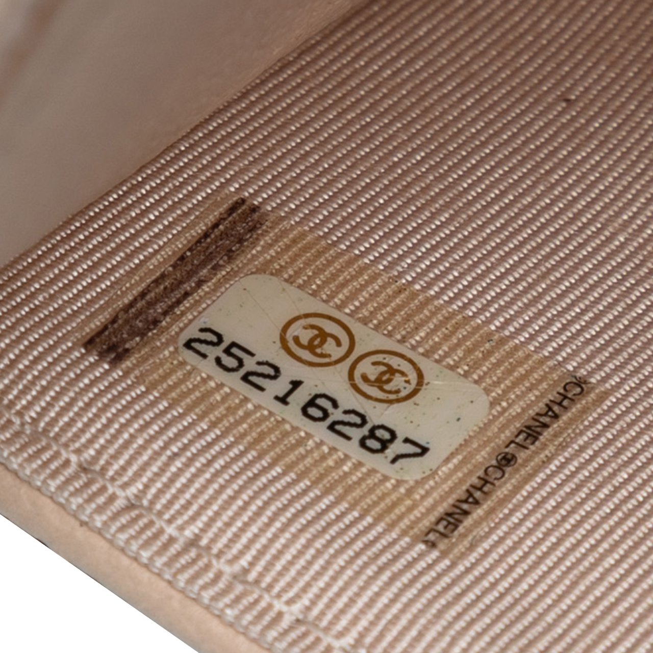 Chanel CC Chevron Caviar Ancient Greek Charms Wallet On Chain Bruin