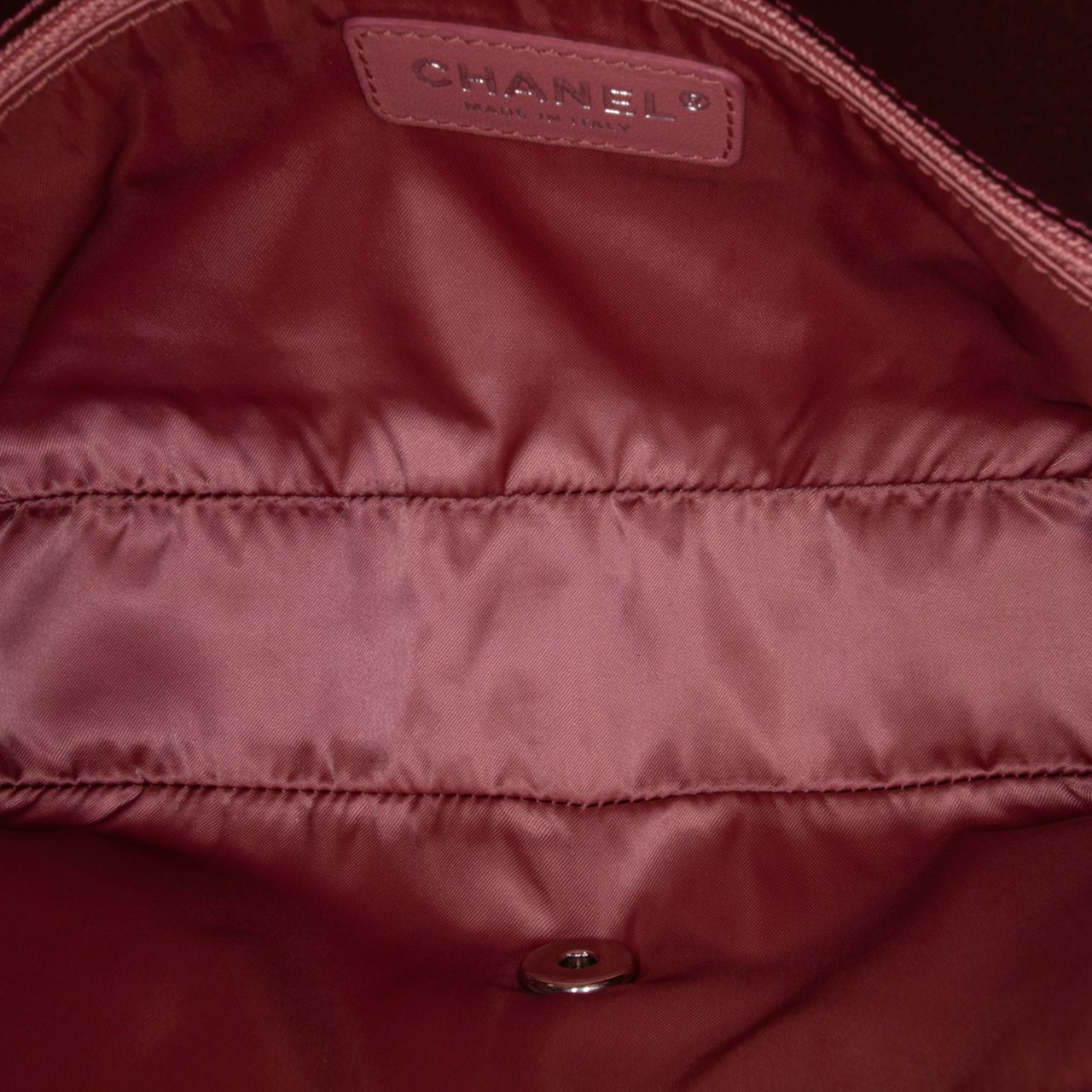 Chanel Medium Quilted Metallic Knit Pluto Glitter Flap Roze