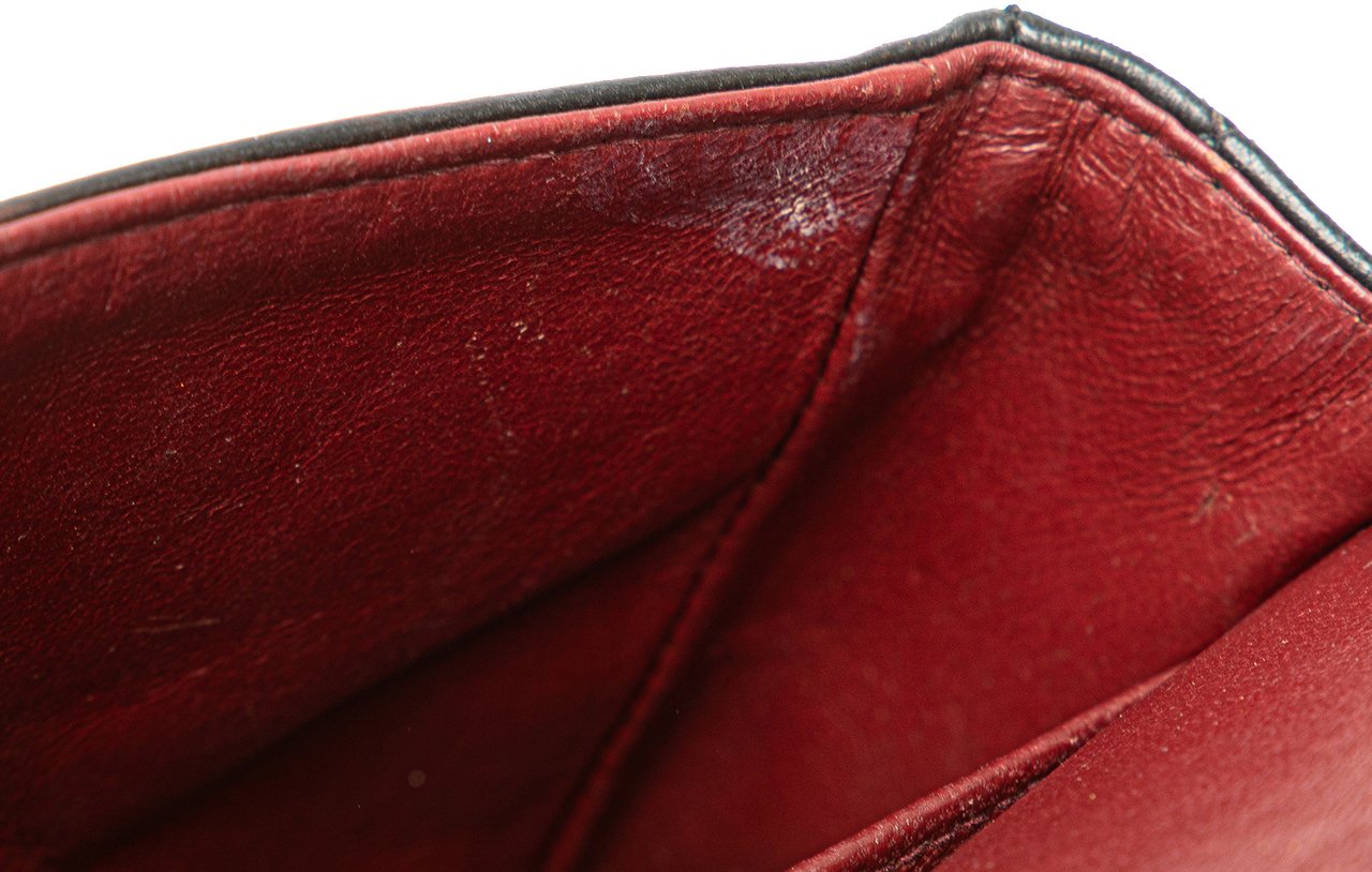 Chanel Small Classic Lambskin Double Flap Zwart