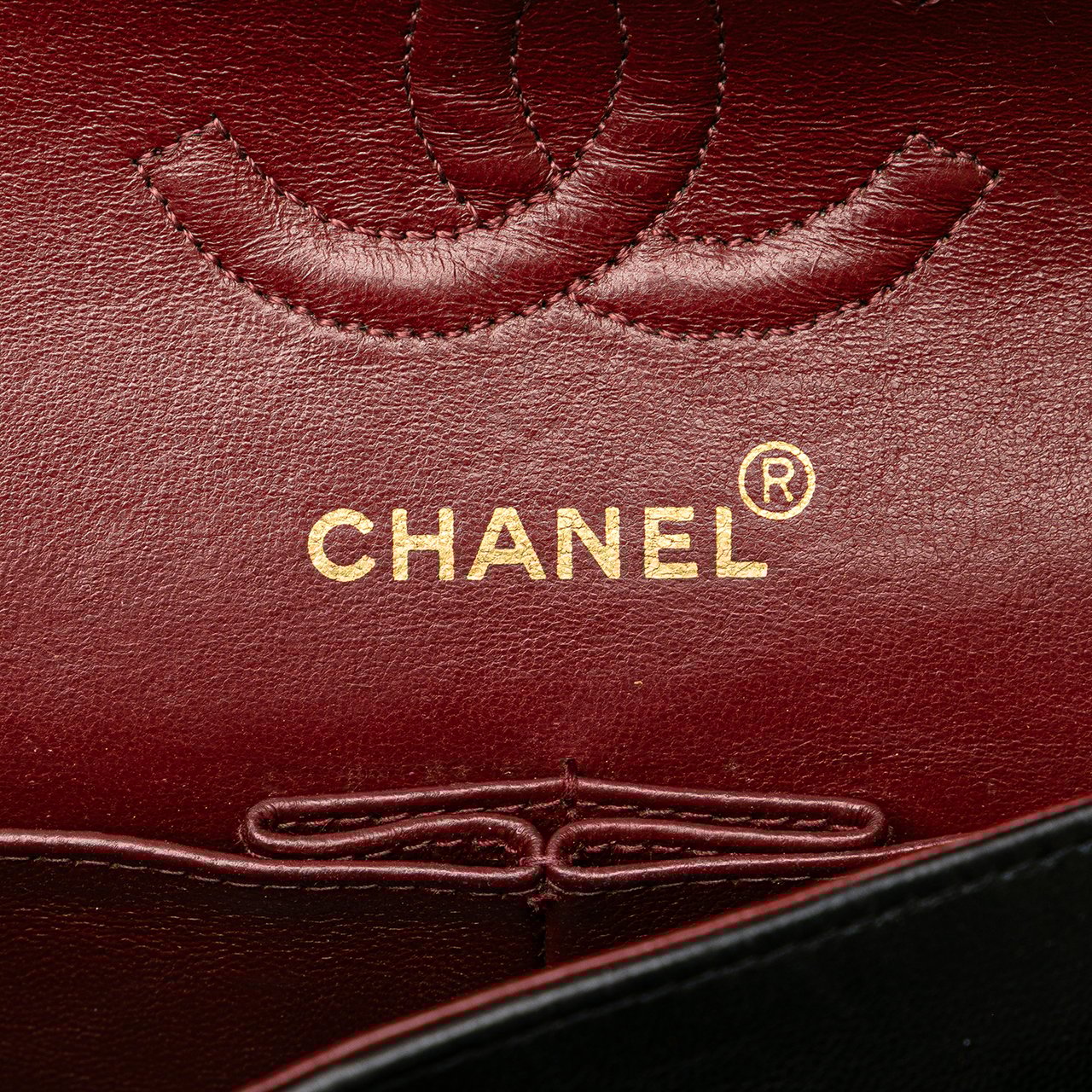 Chanel Small Classic Lambskin Double Flap Zwart