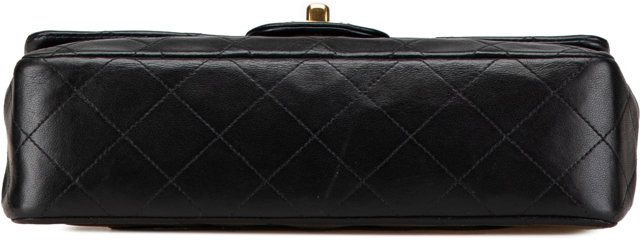 Chanel Small Classic Lambskin Double Flap Zwart
