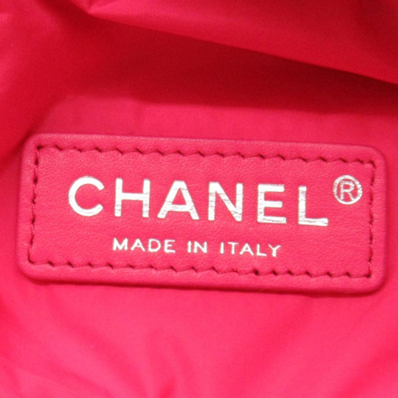 Chanel Printed Nylon Coco Neige Convertible Backpack Roze