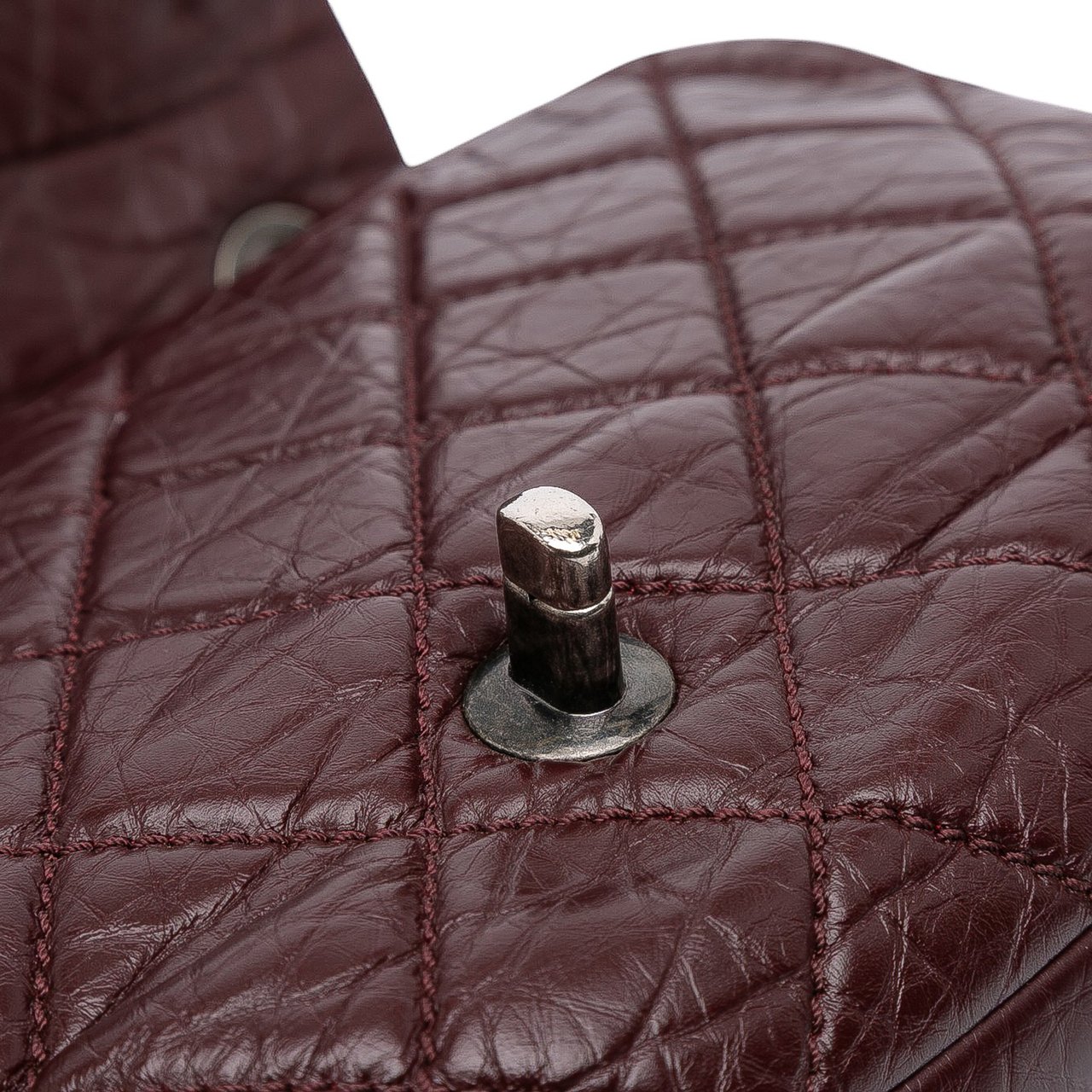 Chanel Jumbo Quilted Aged Calfskin New Portobello Flap Rood