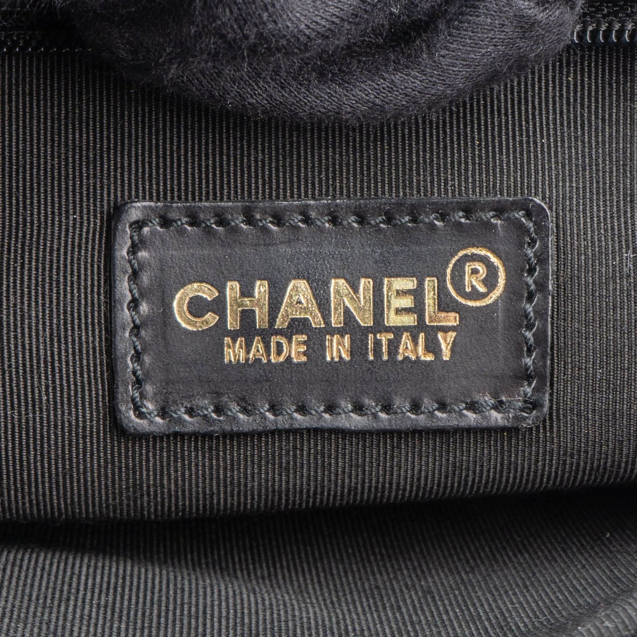 Chanel Chanel Coco Mark Clutch Zwart