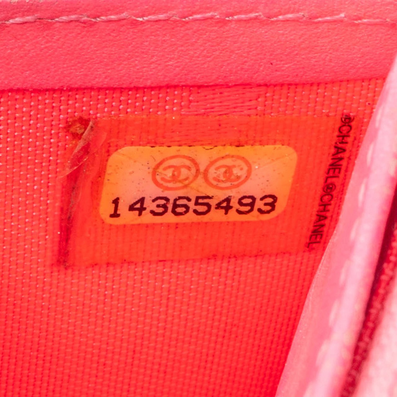 Chanel Chanel Quilted Lambskin Cambon CC Wallet Zwart