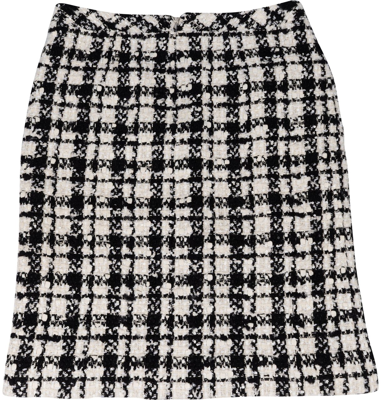 Chanel Chanel Multicolor Tweed Skirt (D 34 / FR 36) Zwart