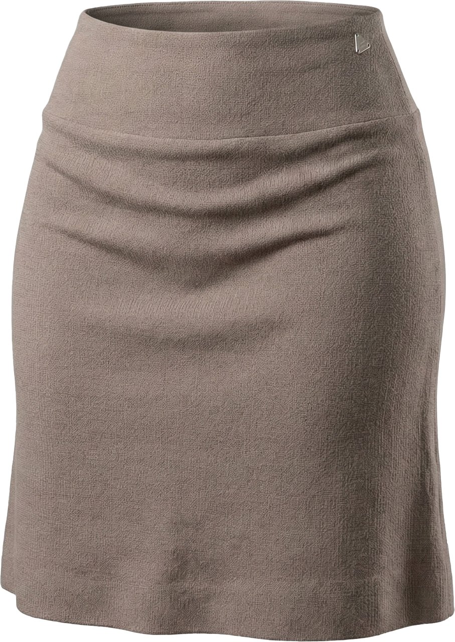 Chanel Chanel Gris Wool Set01 Skirt (D 34 / FR 36) Donkergrijs