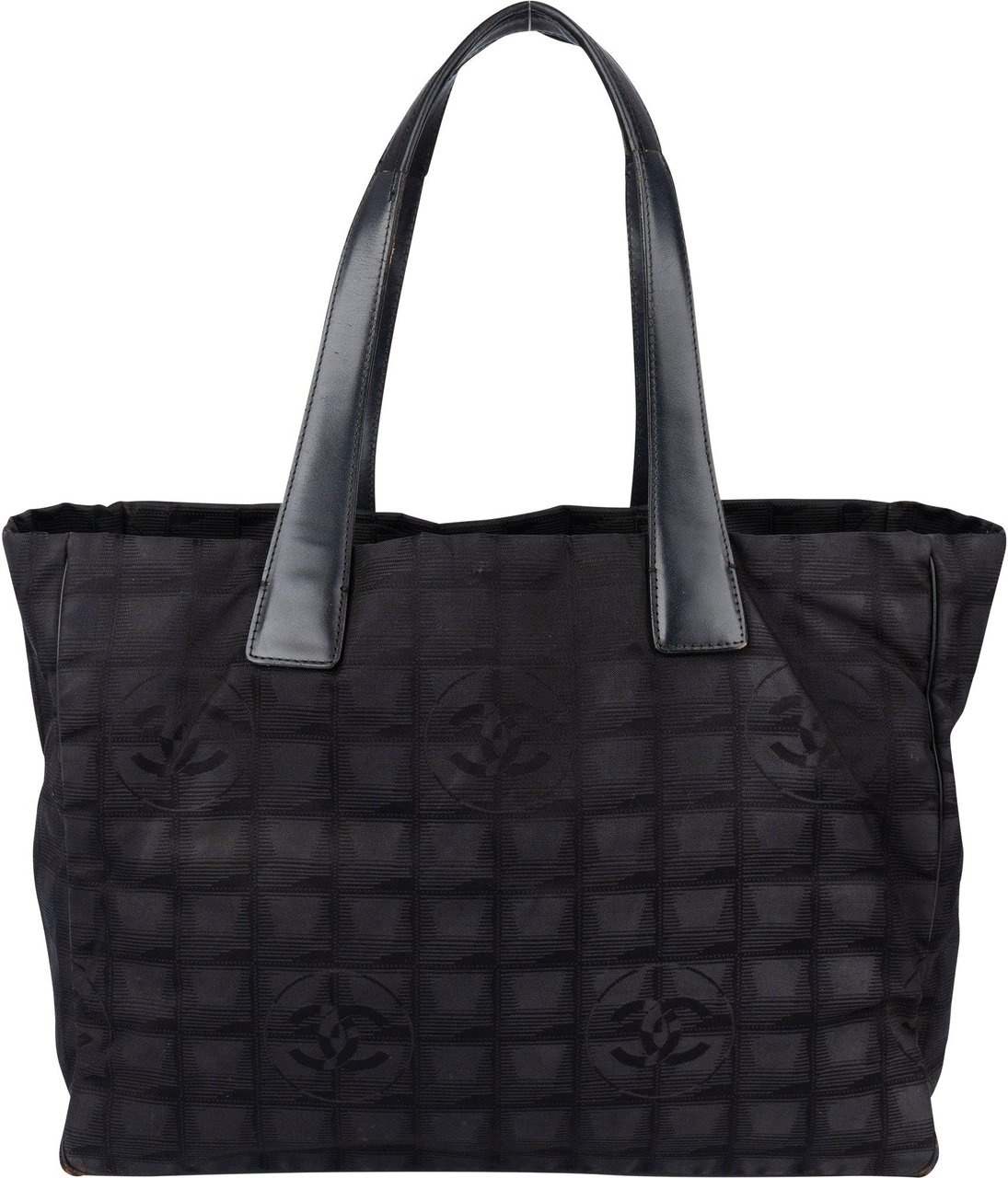 Chanel Chanel Travel Line Monogram Handbag Zwart