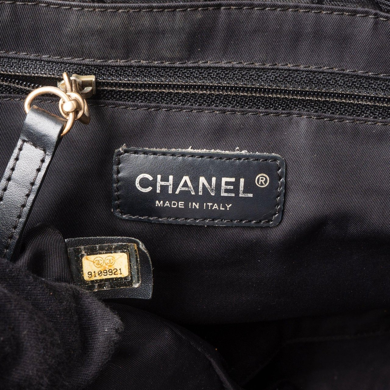 Chanel Chanel Travel Line Monogram Handbag Zwart
