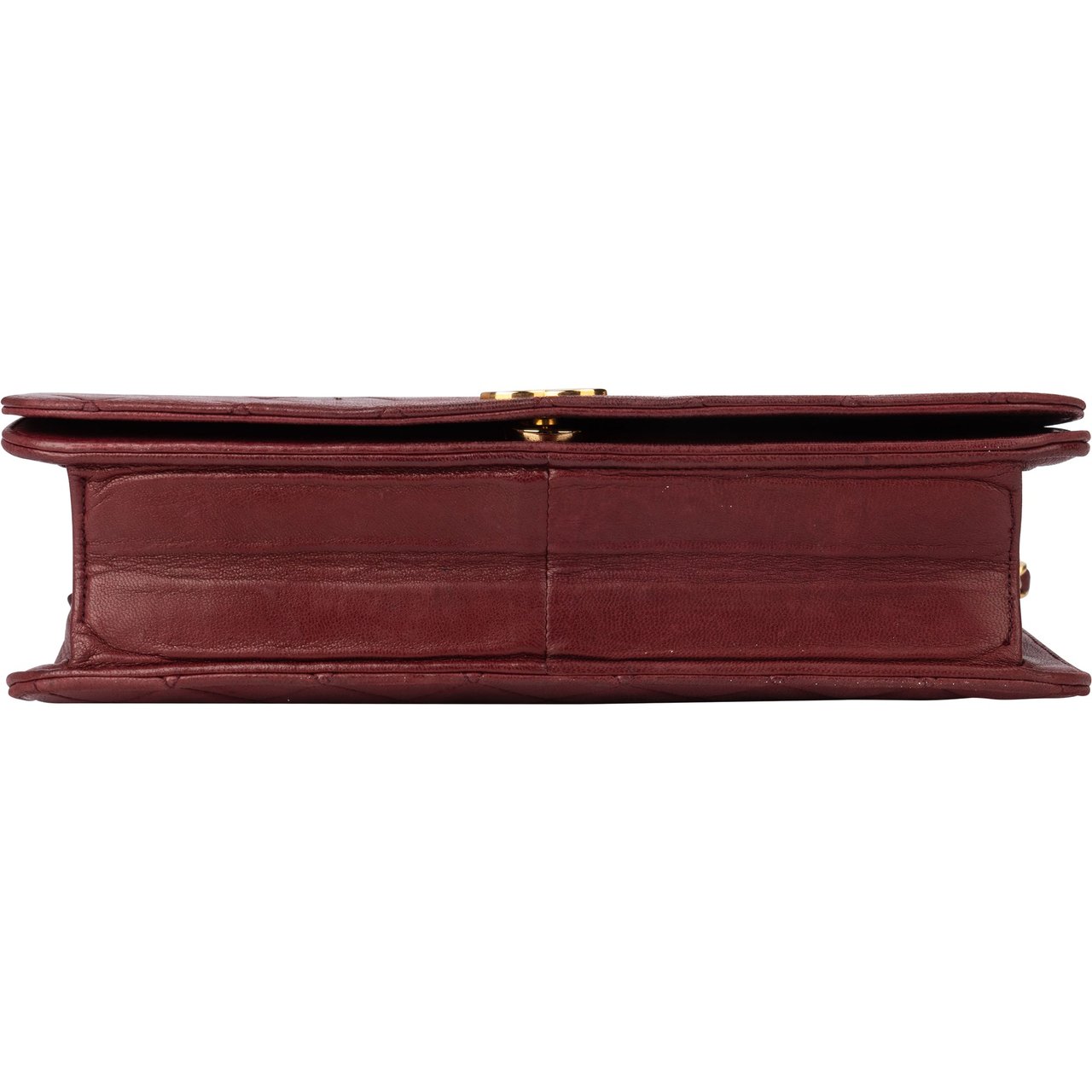 Chanel Chanel Quilted Lambskin 24K Gold Single Flap Shoulder Bag Divers