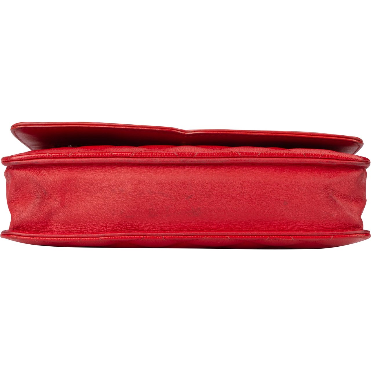 Chanel Chanel Quilted Caviar Leather Filigree Wallet On Chain Crossbody Bag Rood