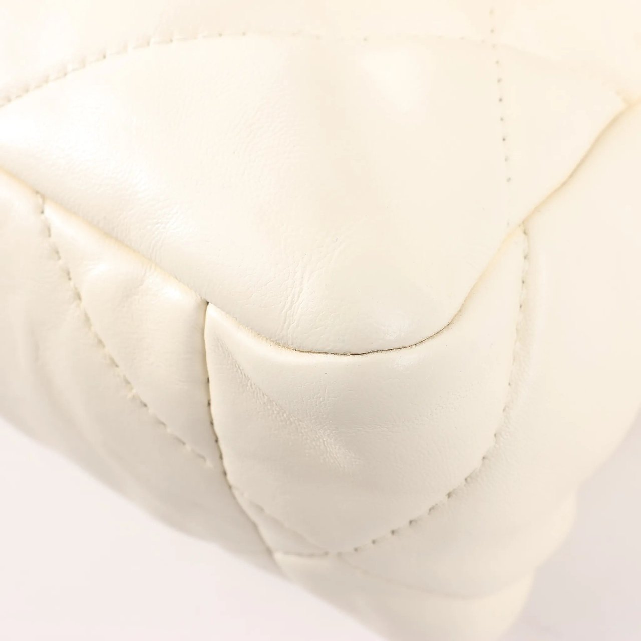 Chanel Chanel Chanel 19 Leather Quilted Chain 2Way Handbag in Ecru Beige