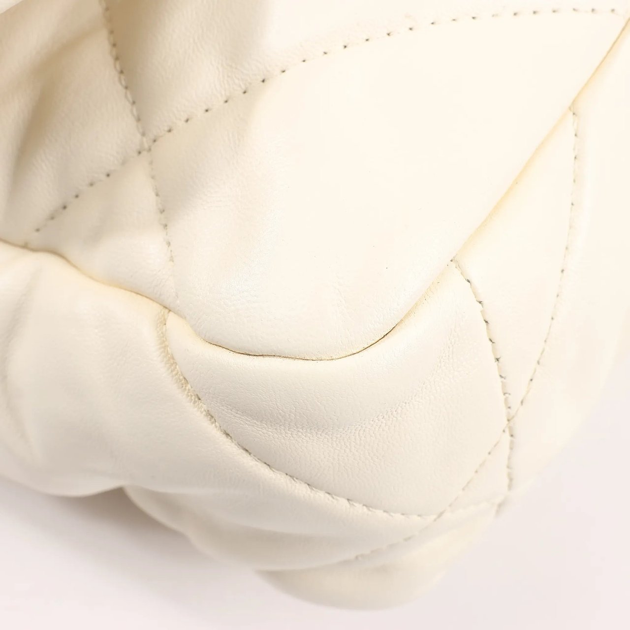 Chanel Chanel Chanel 19 Leather Quilted Chain 2Way Handbag in Ecru Beige