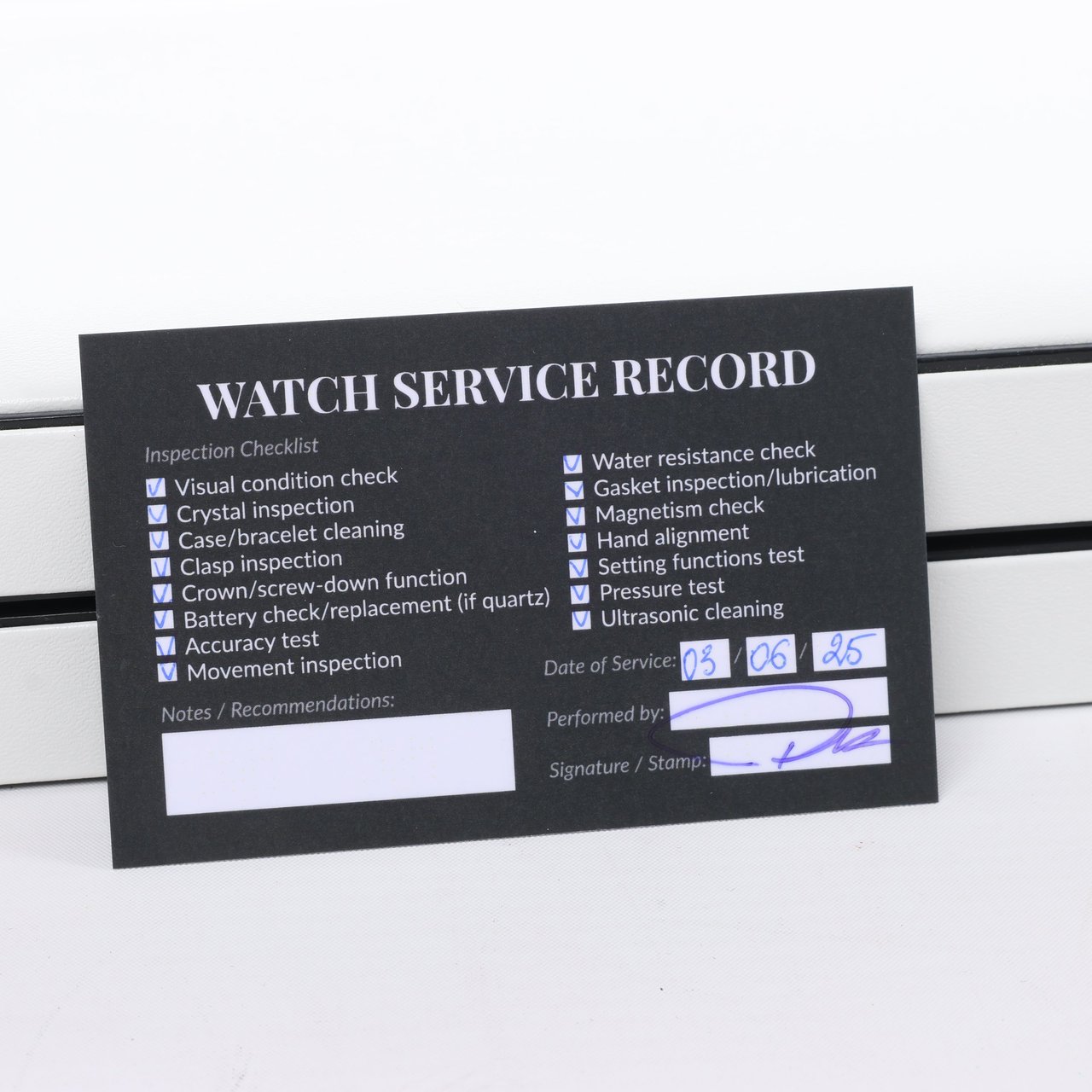 Chanel Chanel Boyfriend H6955 KTF95332 SS & Leather QZ Silver-Face Watch Zilver