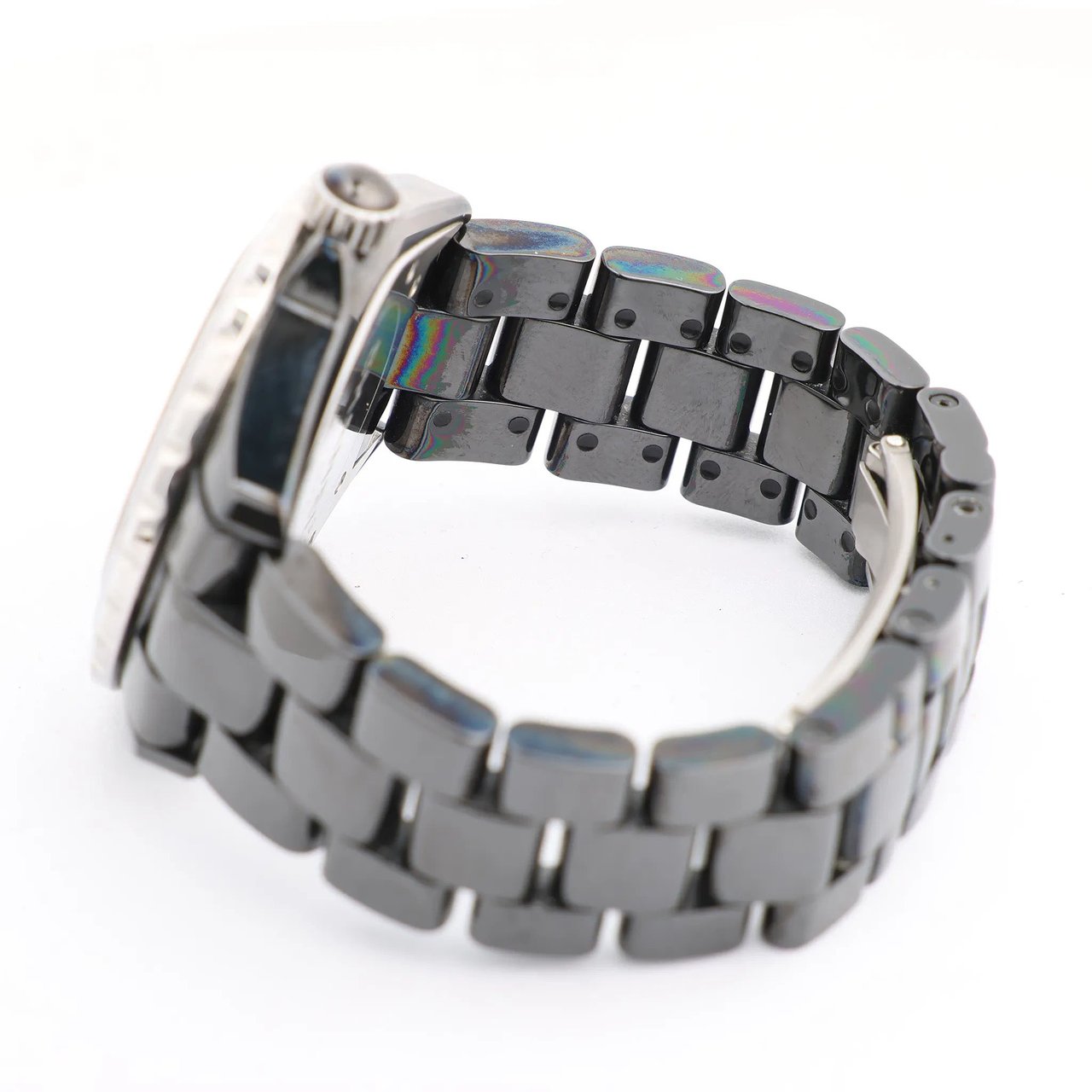 Chanel Chanel J12 H0685 CE×SS AT Watch with Black Dial Zwart