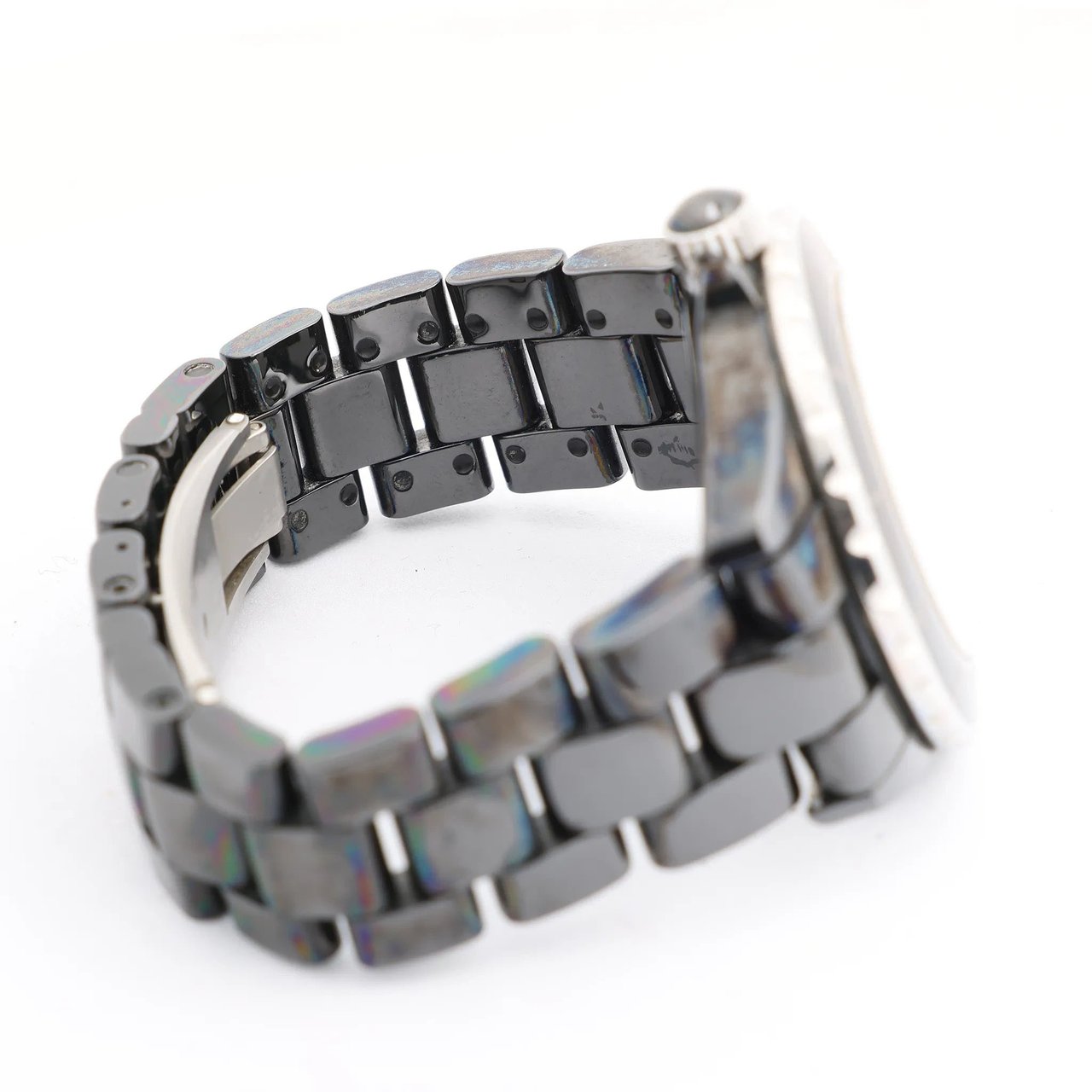 Chanel Chanel J12 H0685 CE×SS AT Watch with Black Dial Zwart