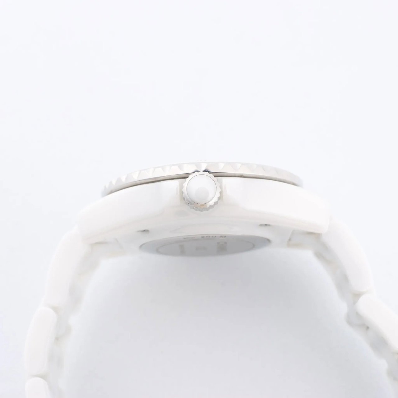 Chanel Chanel J12 Phantom H6345 LBH10560 CE×SS QZ White Dial Watch Divers