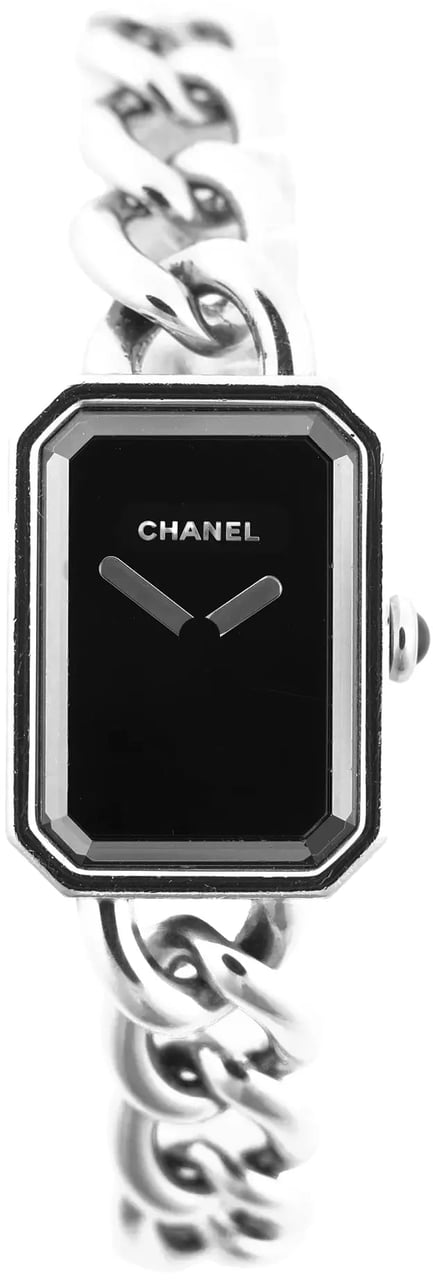 Chanel Chanel Premiere H3248 NQG70395 SS QZ Watch with Black Dial Zwart