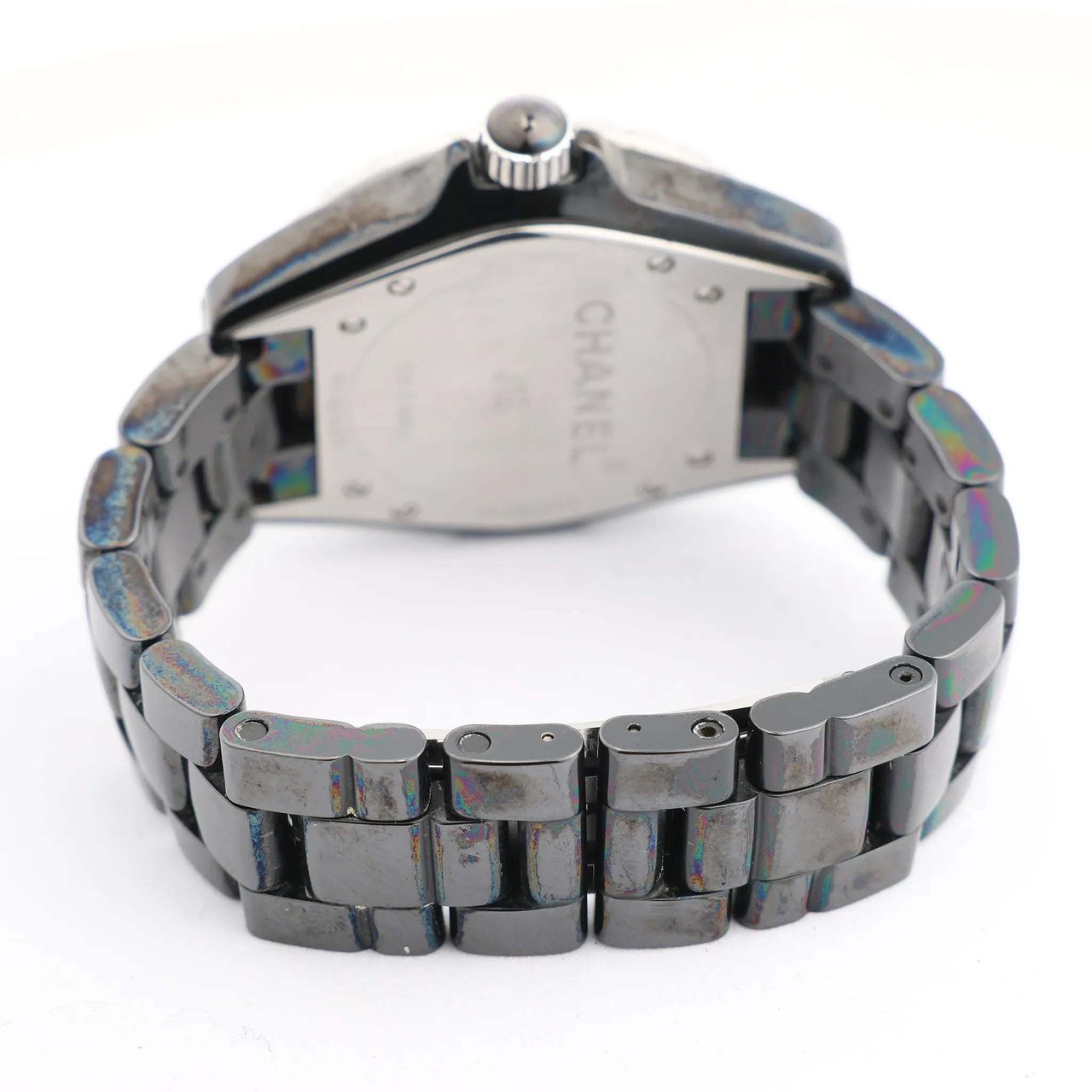 Chanel Chanel J12 H0685 CE×SS AT Watch with Black Dial Zwart