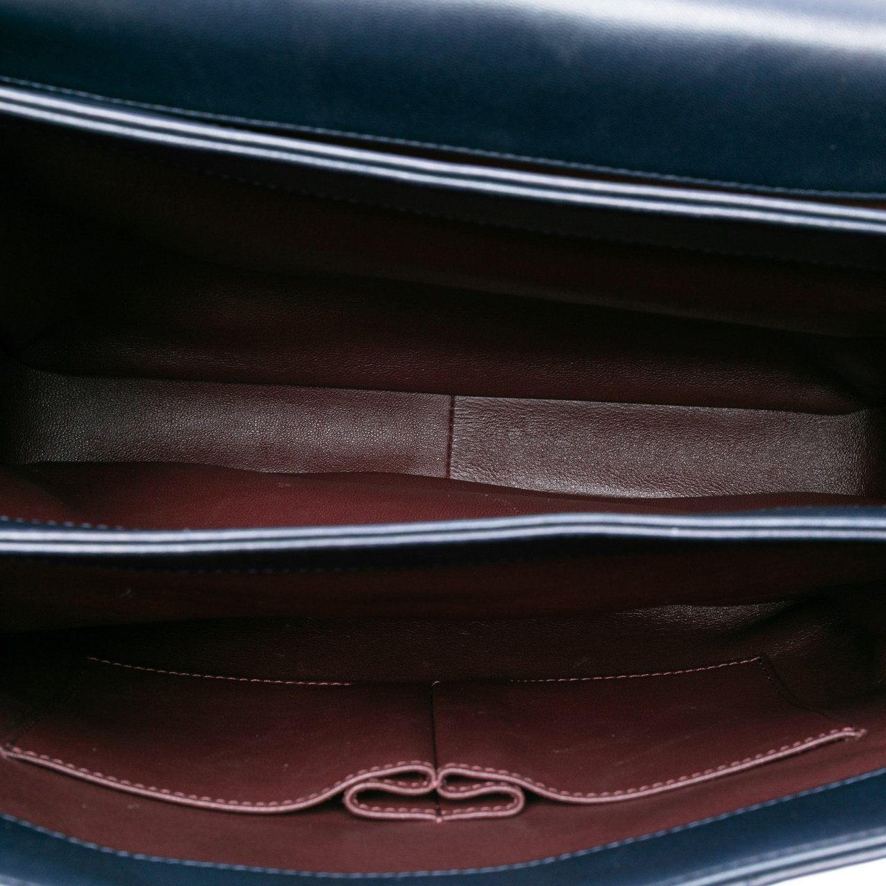 Chanel Large Lambskin Trendy CC Top Handle Flap Blauw