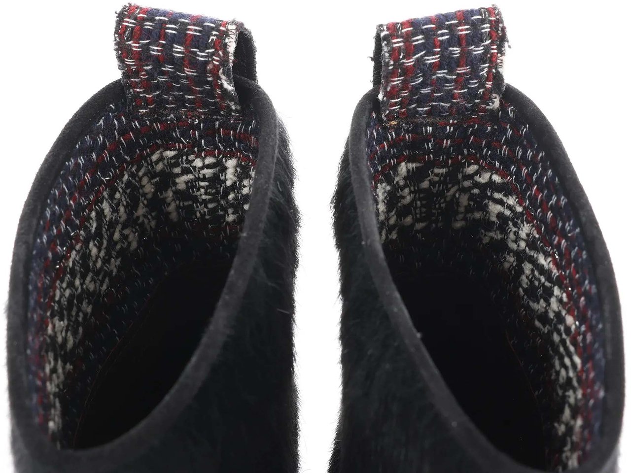 Chanel Chanel Coco Mark Cowhide Ankle Boots in Black G30120, Size 39C EU Zwart