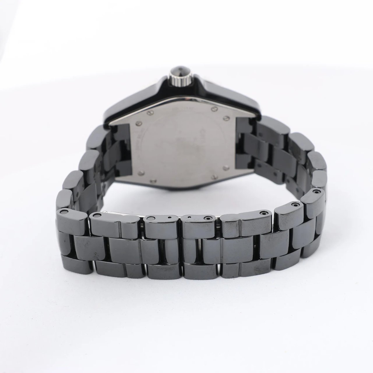 Chanel J12 H1635 I.G.21132 CE×SS AT Watch with Black Dial Zwart