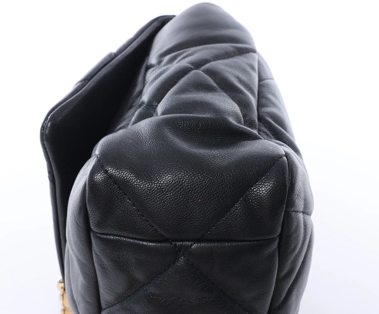 Chanel Chanel 19 Large Leather Chain Shoulder Bag in Black 30157954 Zwart