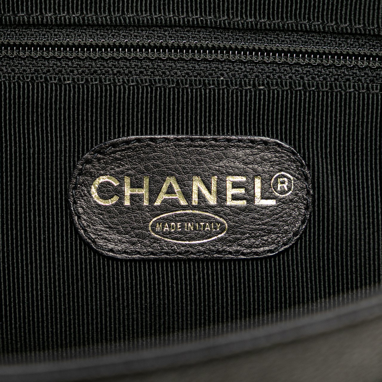 Chanel Triple CC Caviar Tote Zwart