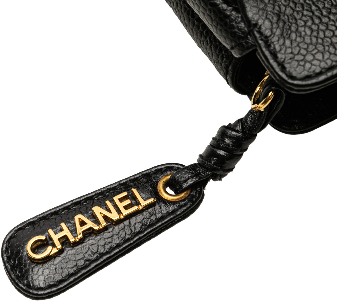 Chanel Triple CC Caviar Tote Zwart