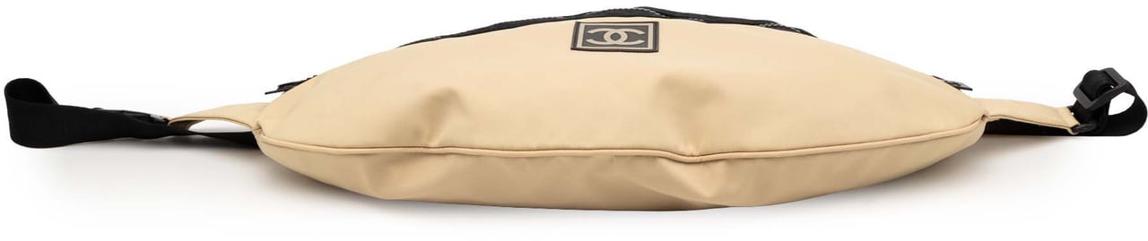 Chanel Nylon CC Sport Line Belt Bag Bruin
