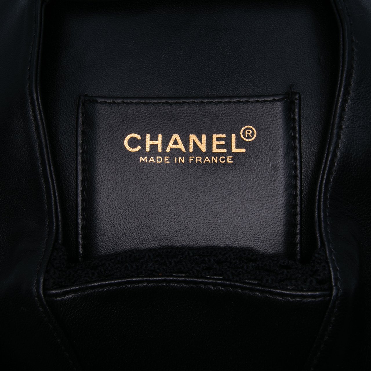 Chanel Lambskin and Satin Camellia Flower Evening Bag Zwart