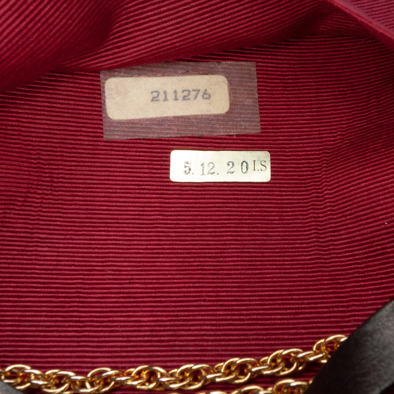 Chanel CC Quilted Jersey Chain Flap Zwart