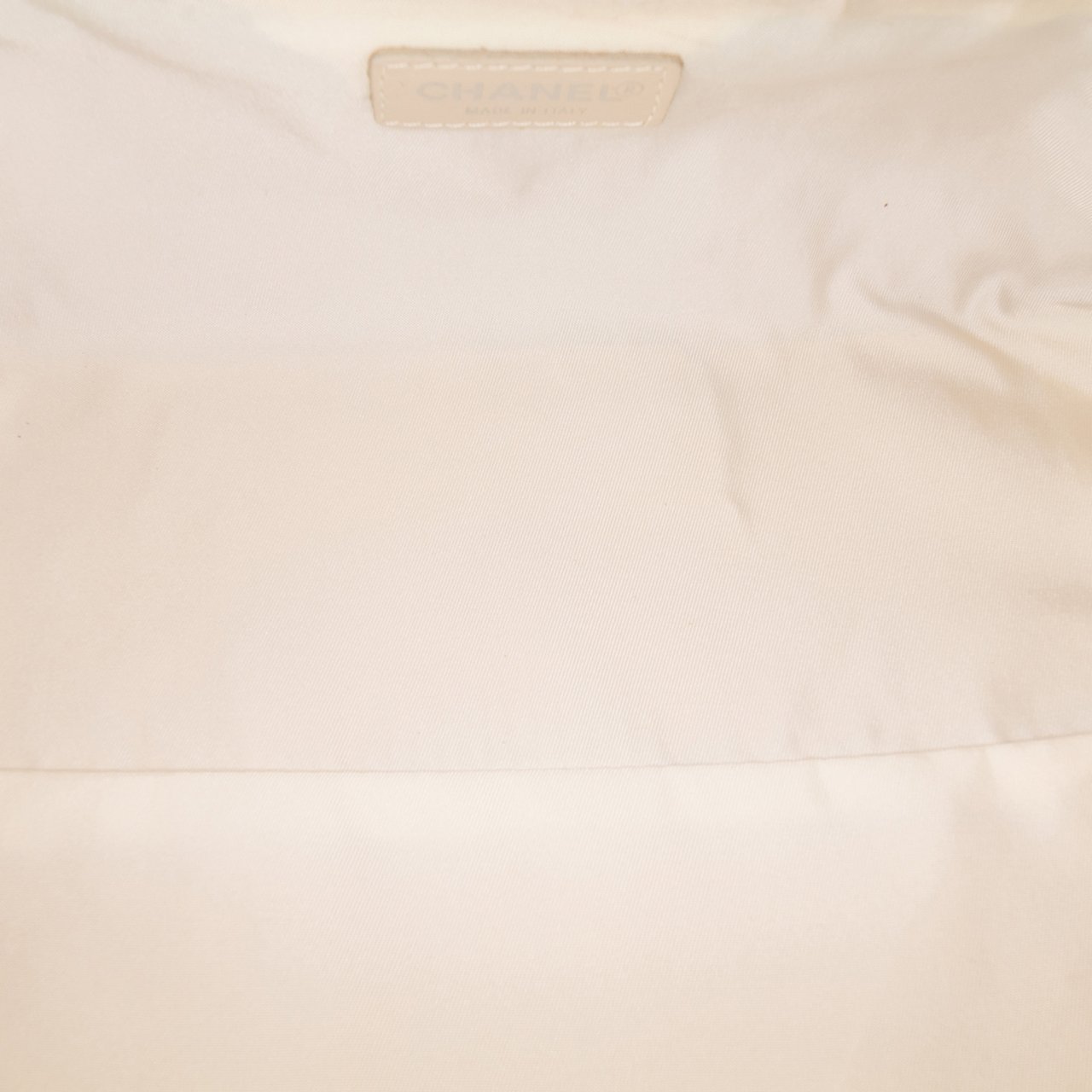 Chanel New Travel Line Nylon Vanity Bag Bruin