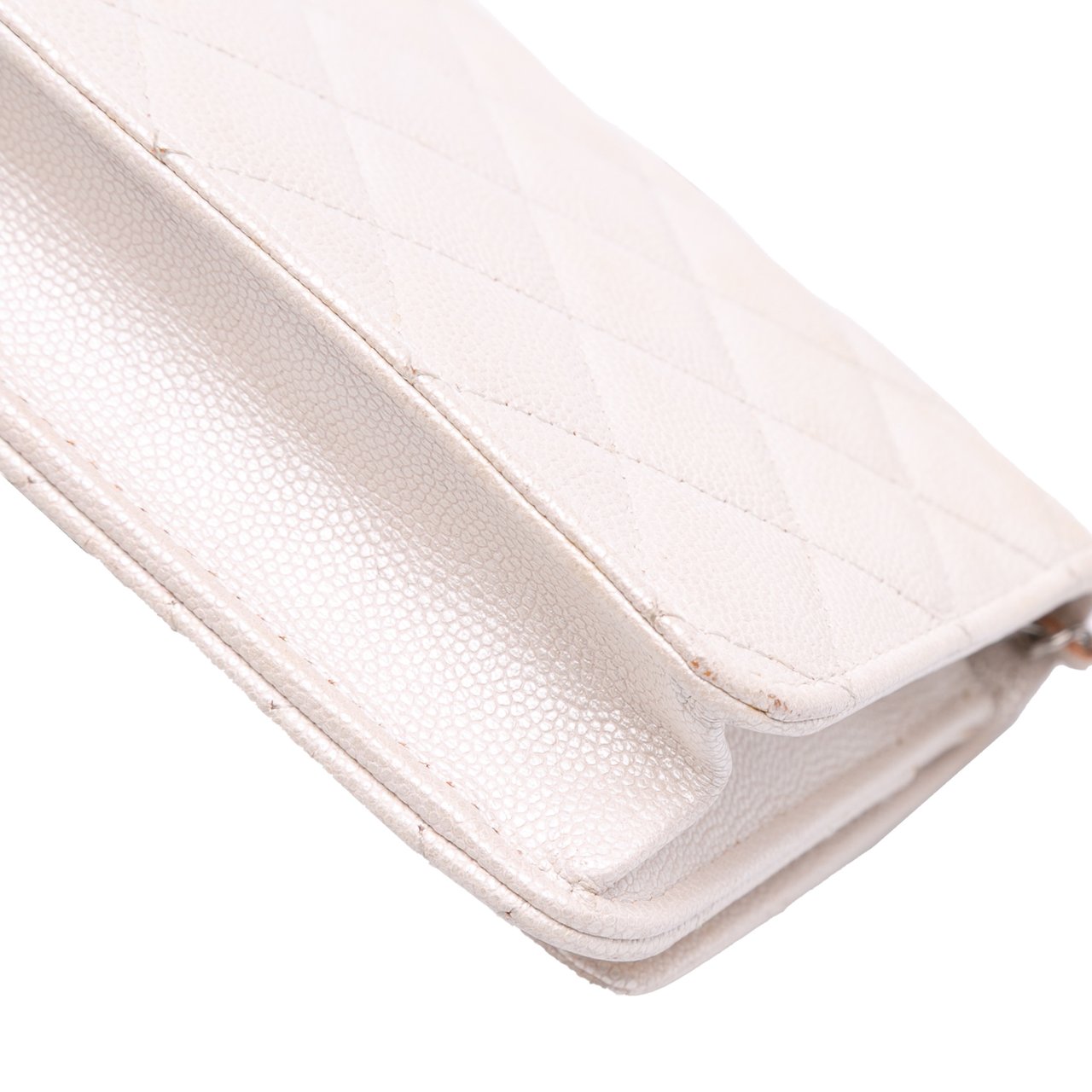 Chanel Quilted Caviar Golden Class Wallet On Chain Wit