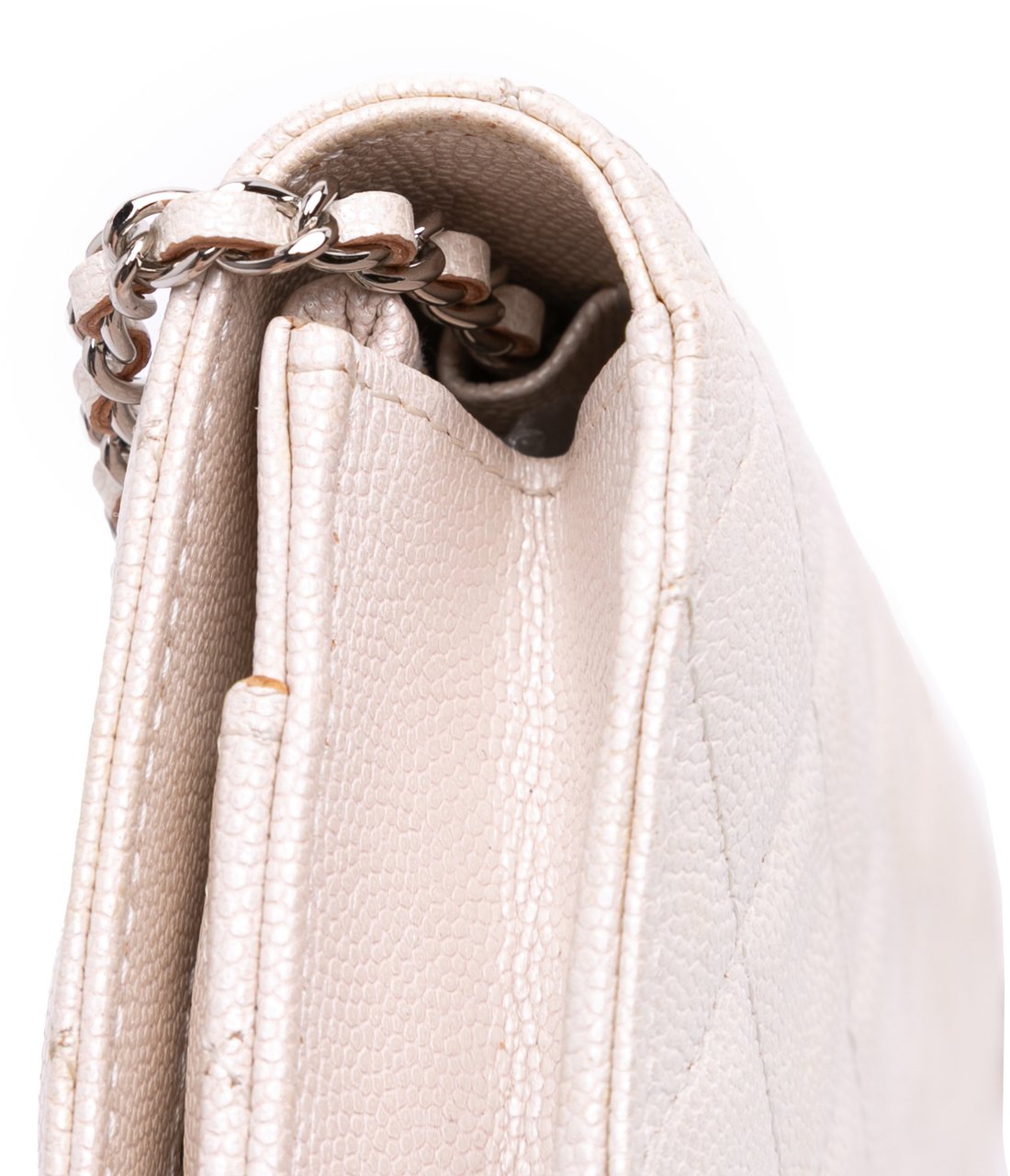 Chanel Quilted Caviar Golden Class Wallet On Chain Wit