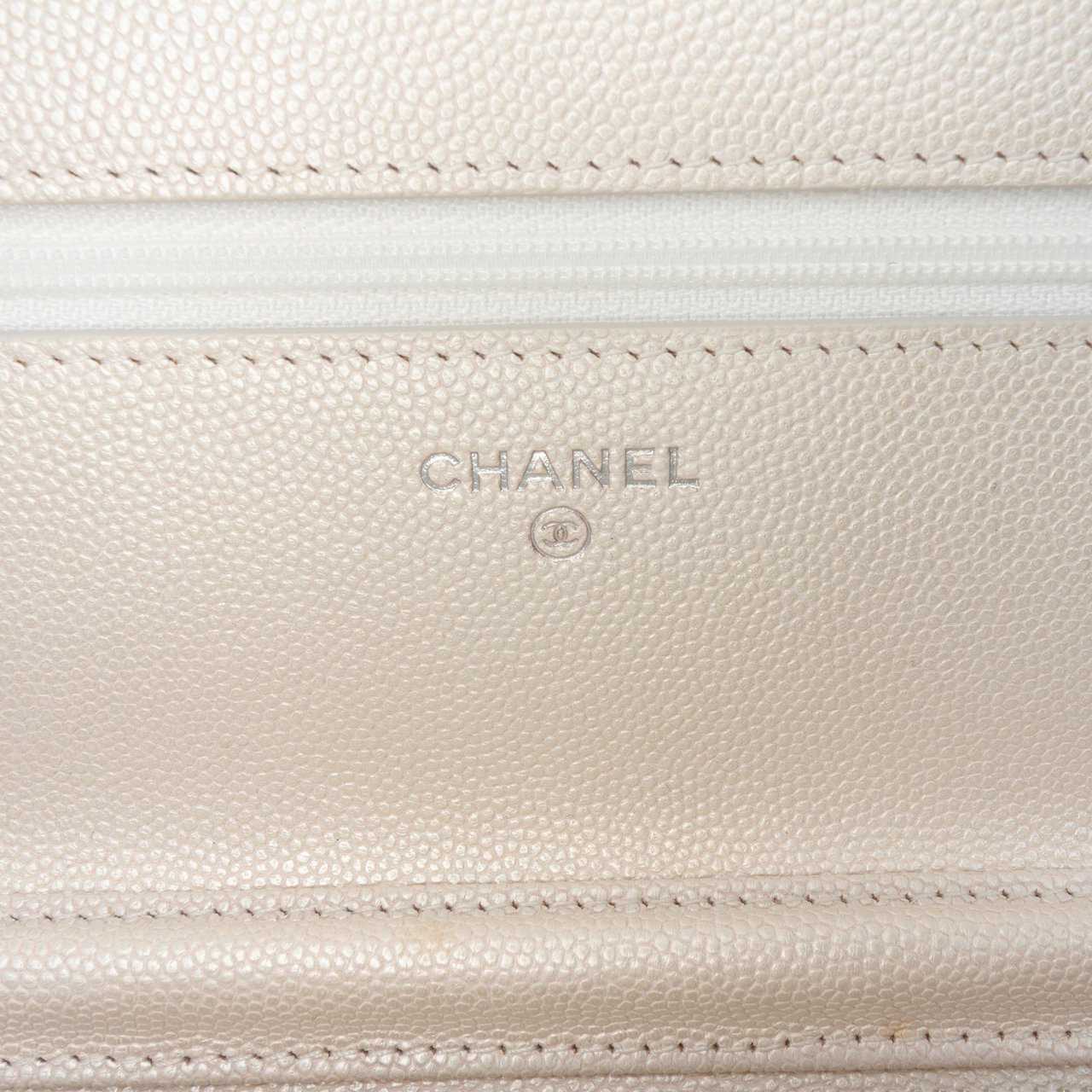 Chanel Quilted Caviar Golden Class Wallet On Chain Wit