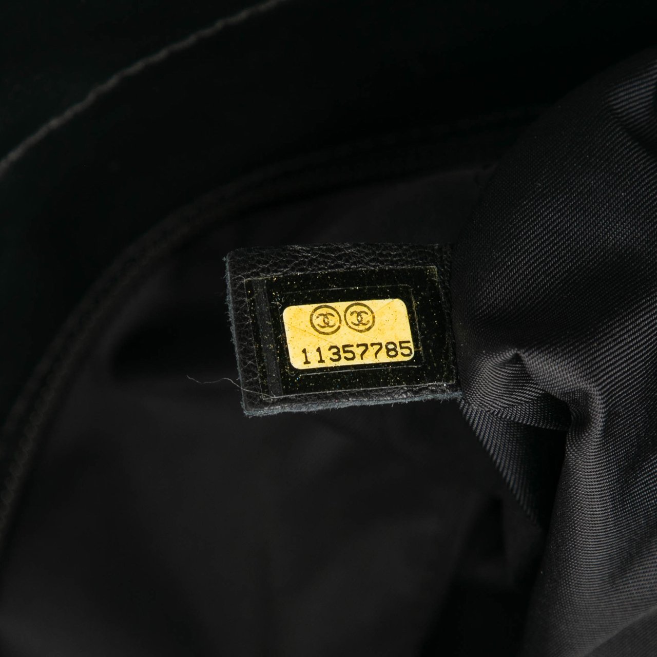 Chanel Small Quilted Coated Canvas Paris Biarritz Tote Zwart