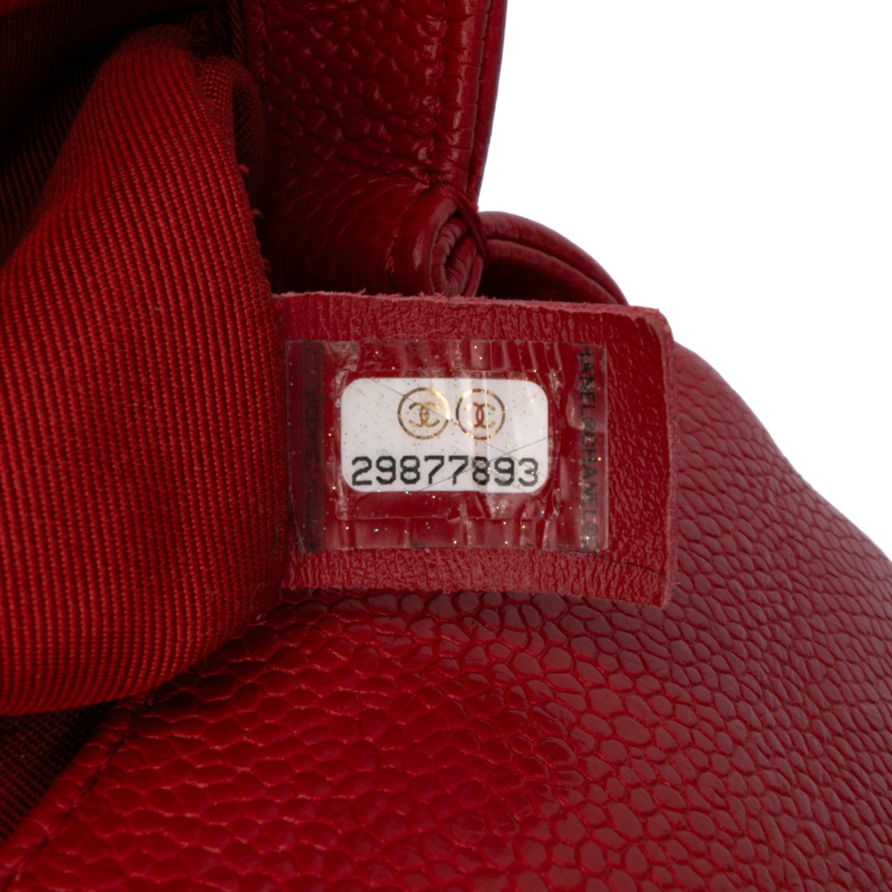 Chanel Mini Square Caviar Incognito Flap Rood