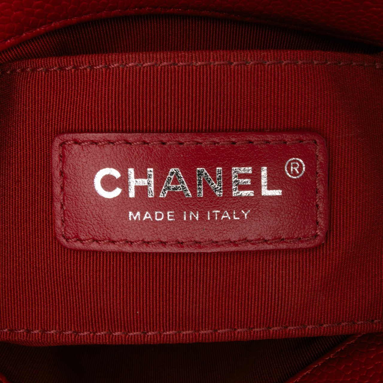 Chanel Mini Square Caviar Incognito Flap Rood