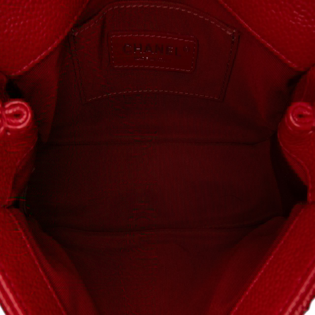 Chanel Mini Square Caviar Incognito Flap Rood