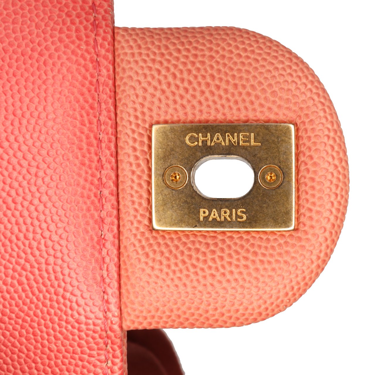 Chanel Medium Quilted Caviar Sunset On The Sea Flap Roze